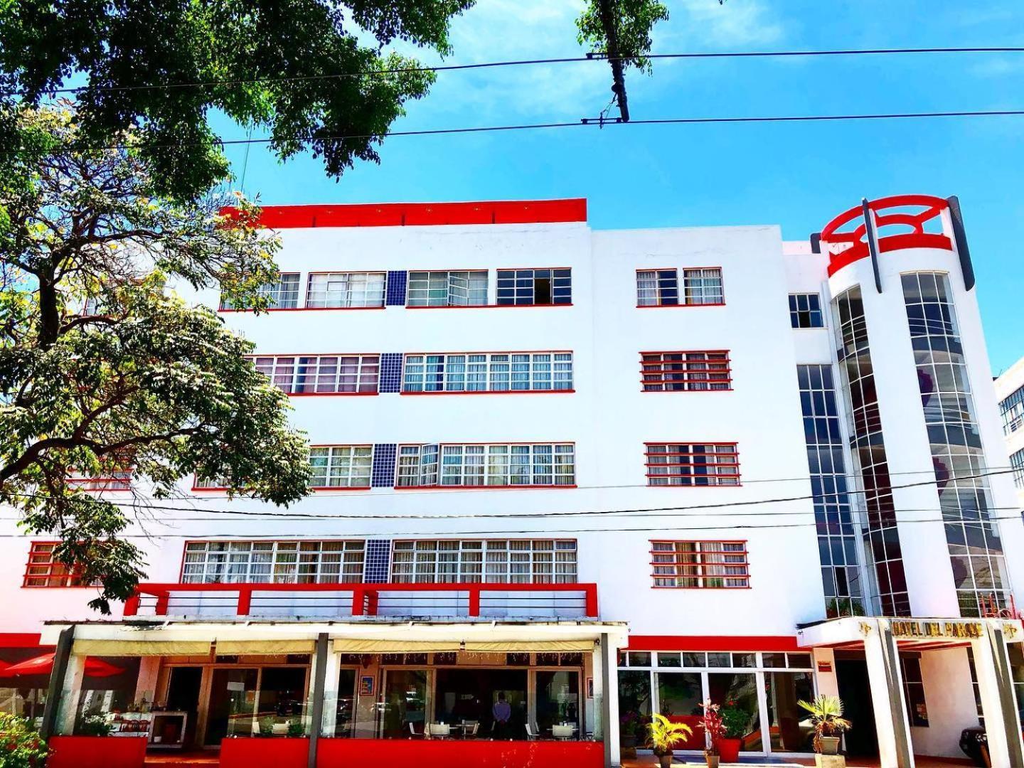 Hotel Del Parque Guadalajara Exteriör bild